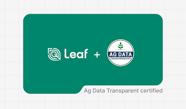 Leaf | Data infrastructure for agriculture