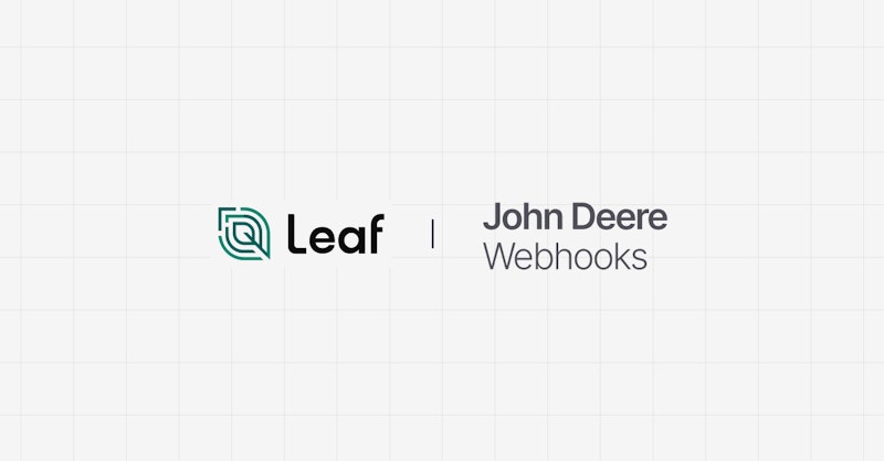 Enabling your Leaf Account to use JD Webhooks