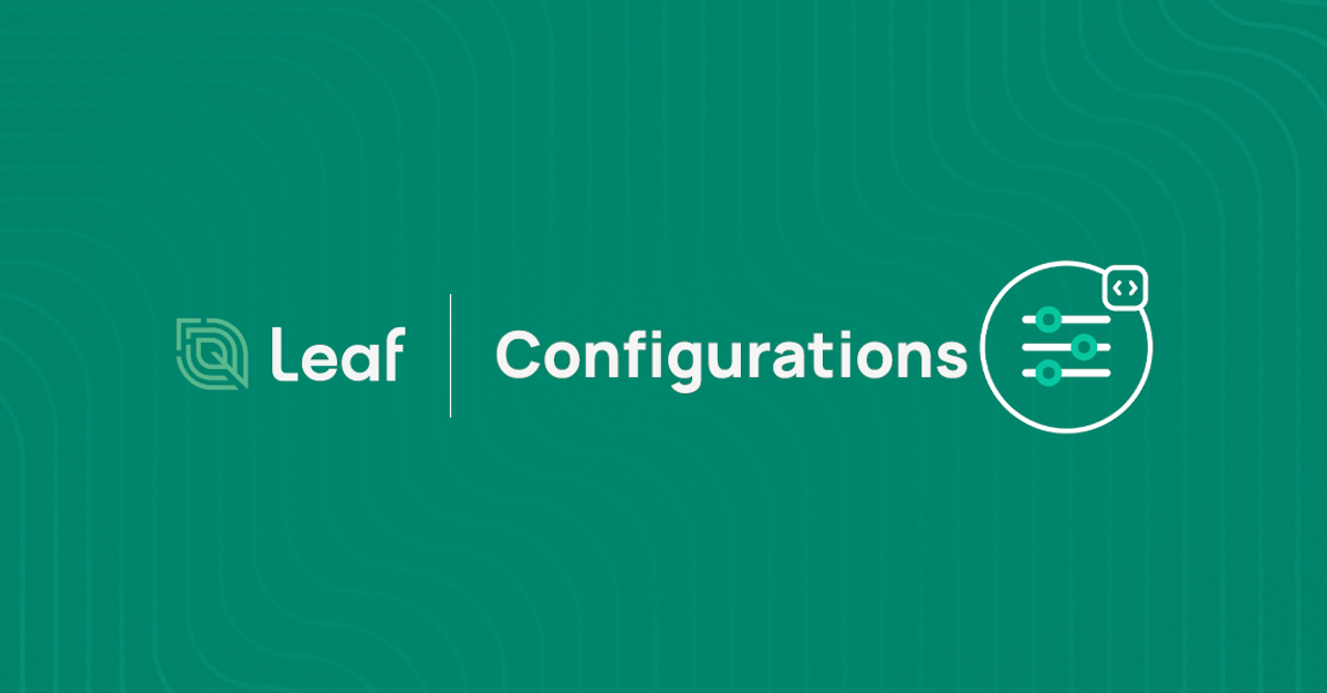Leaf's Configurations Service