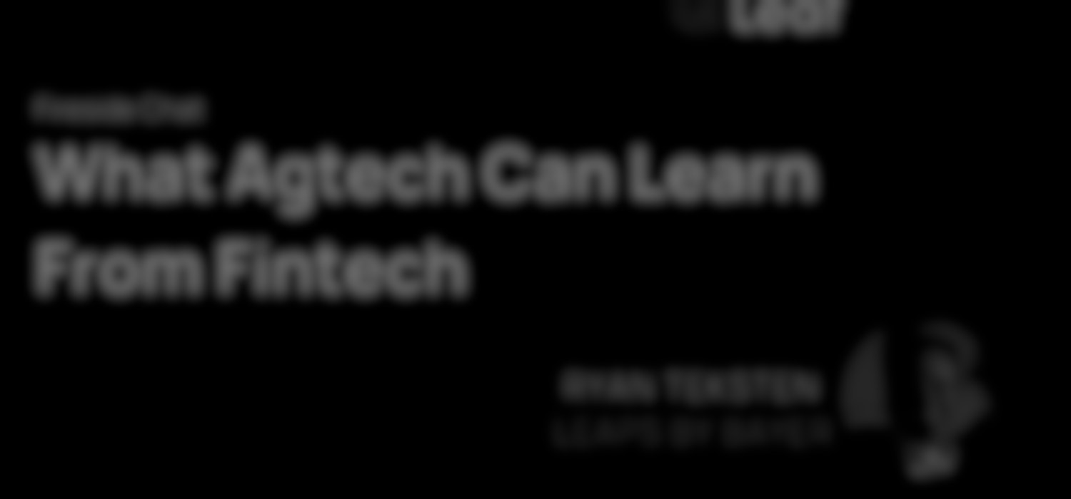 Are Agtech and Fintech development like Tetris®?