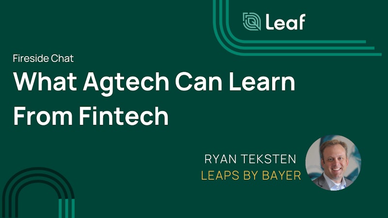 Are Agtech and Fintech development like Tetris®?