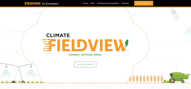 Autenticação Climate FieldView com a Leaf